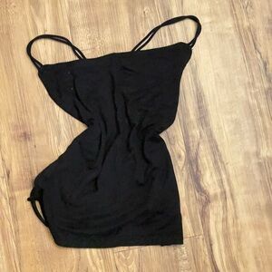 SHEIN Black Camisole Top with Spaghetti Straps